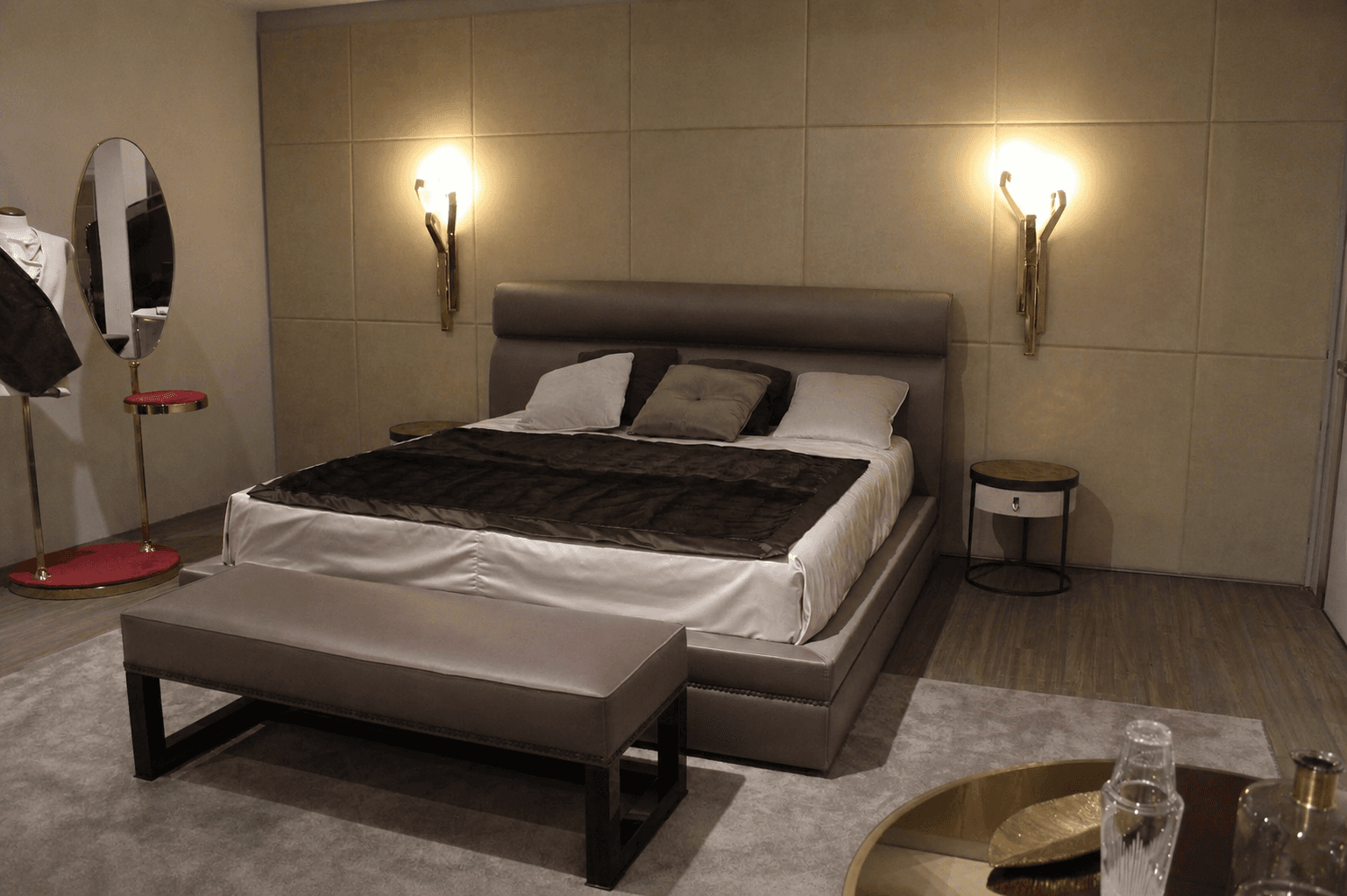 Bedroom — evening shot, rescued — BEFORE